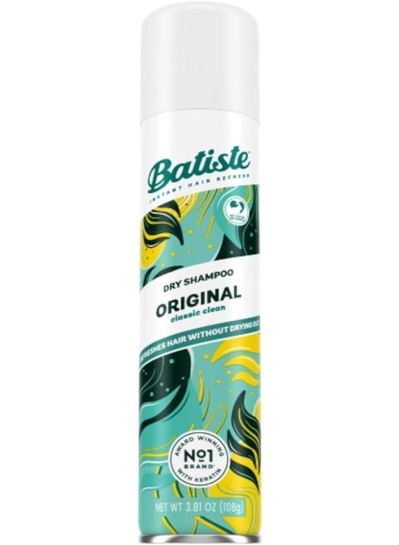 Batiste Original Scent Dry Shampoo Twin Pack 200 ml - Image 1